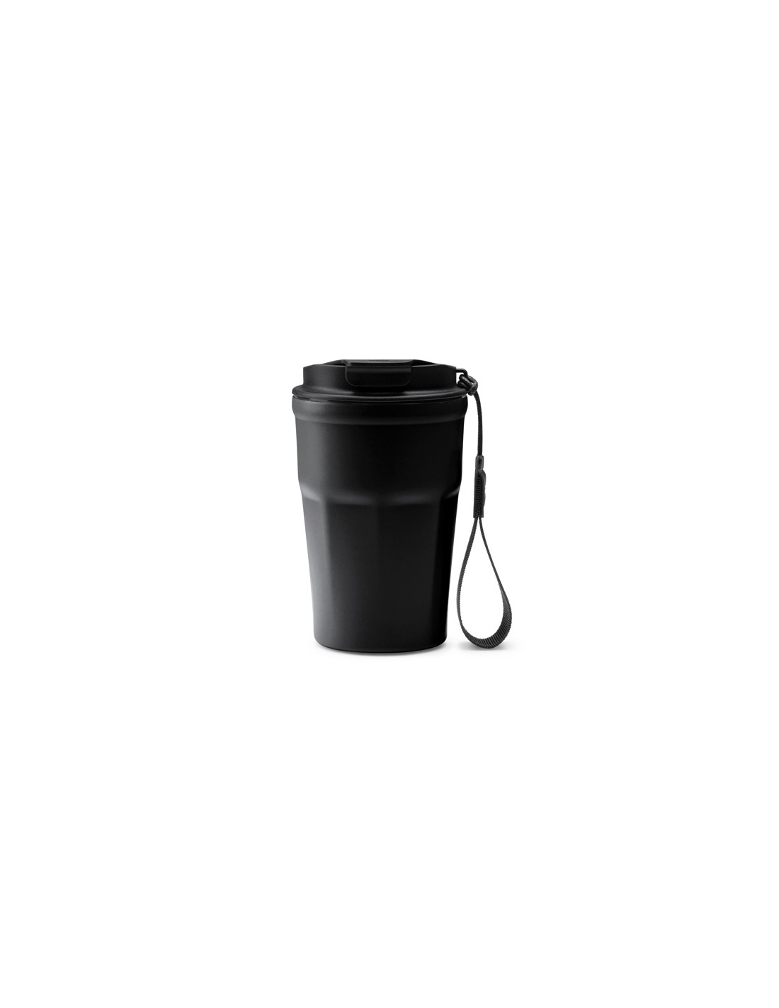 Mug isotherme publicitaire en acier inox et céramique "KEURY" | SIP19