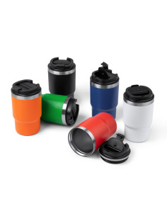 Mug isotherme à personnaliser en acier inoxydable "VENTURI" | SIP19