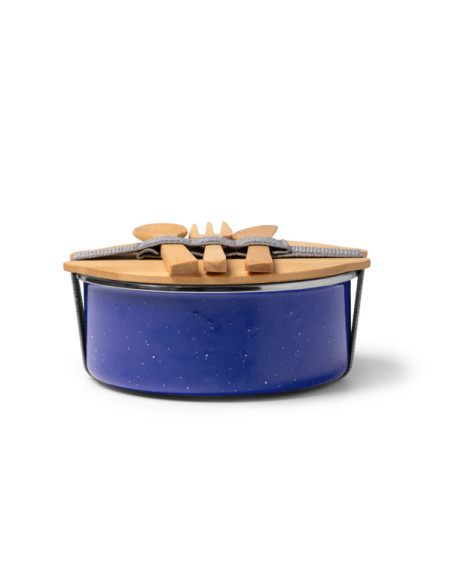Lunch box publicitaire en céramique et bambou "EVELIN" | SIP19