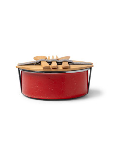 Lunch box publicitaire en céramique et bambou "EVELIN" | SIP19