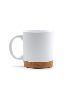 Mug personnalisable écologique en liège et céramique "NURIX" | SIP19