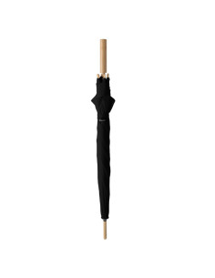 Parapluie coupe-vent promotionnel en bambou et RPET "VARME"| SIP19