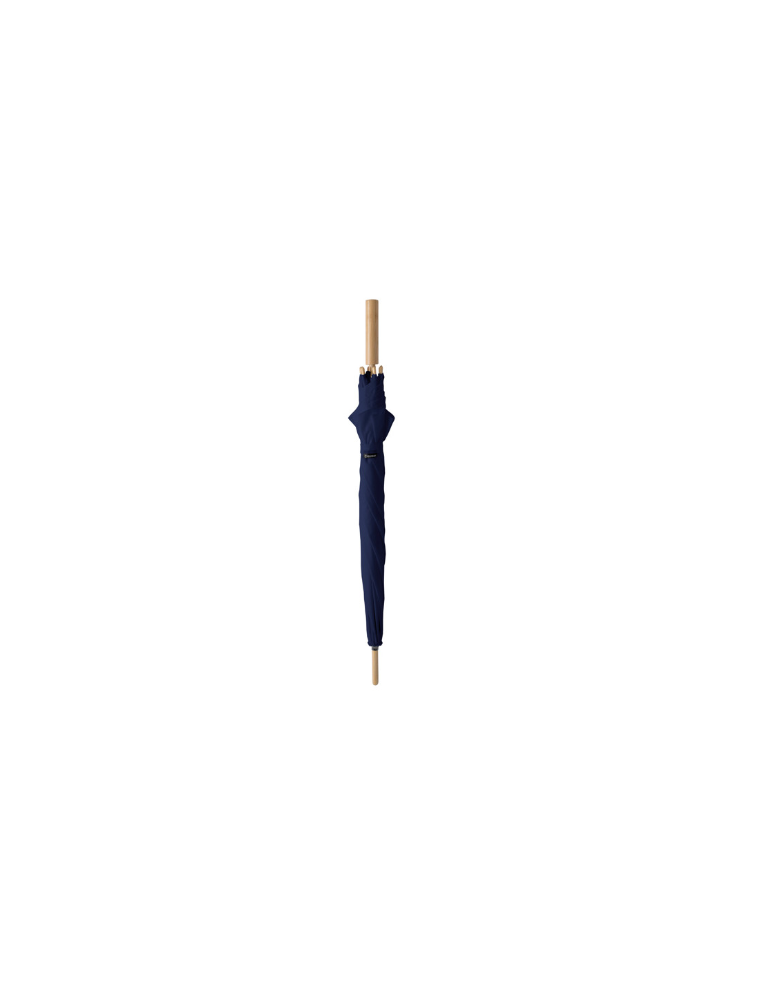 Parapluie coupe-vent promotionnel en bambou et RPET "VARME"| SIP19