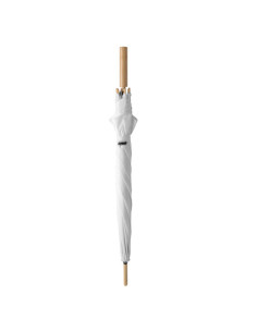 Parapluie coupe-vent promotionnel en bambou et RPET "VARME"| SIP19