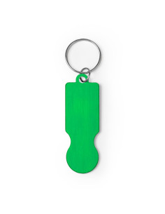 Porte-clés jeton personnalisé en aluminium recyclé "HORNET" | SIP19