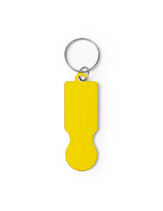 Porte-clés jeton personnalisé en aluminium recyclé "HORNET" | SIP19