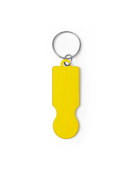 Porte-clés jeton personnalisé en aluminium recyclé "HORNET" | SIP19