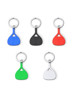 Porte-clés personnalisé en aluminium "LEBRON" | SIP19