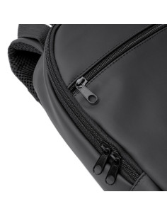 Sac à dos bandoulière promotionnel en cuir PU "GIBONS" | SIP19