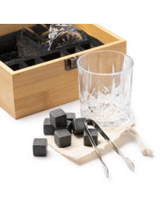 Set de whisky personnalisé en bambou "DANYS" | SIP19