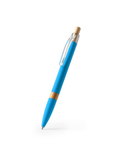 Stylo promotionnel en aluminium recyclé et bambou "ASCARI" | SIP19