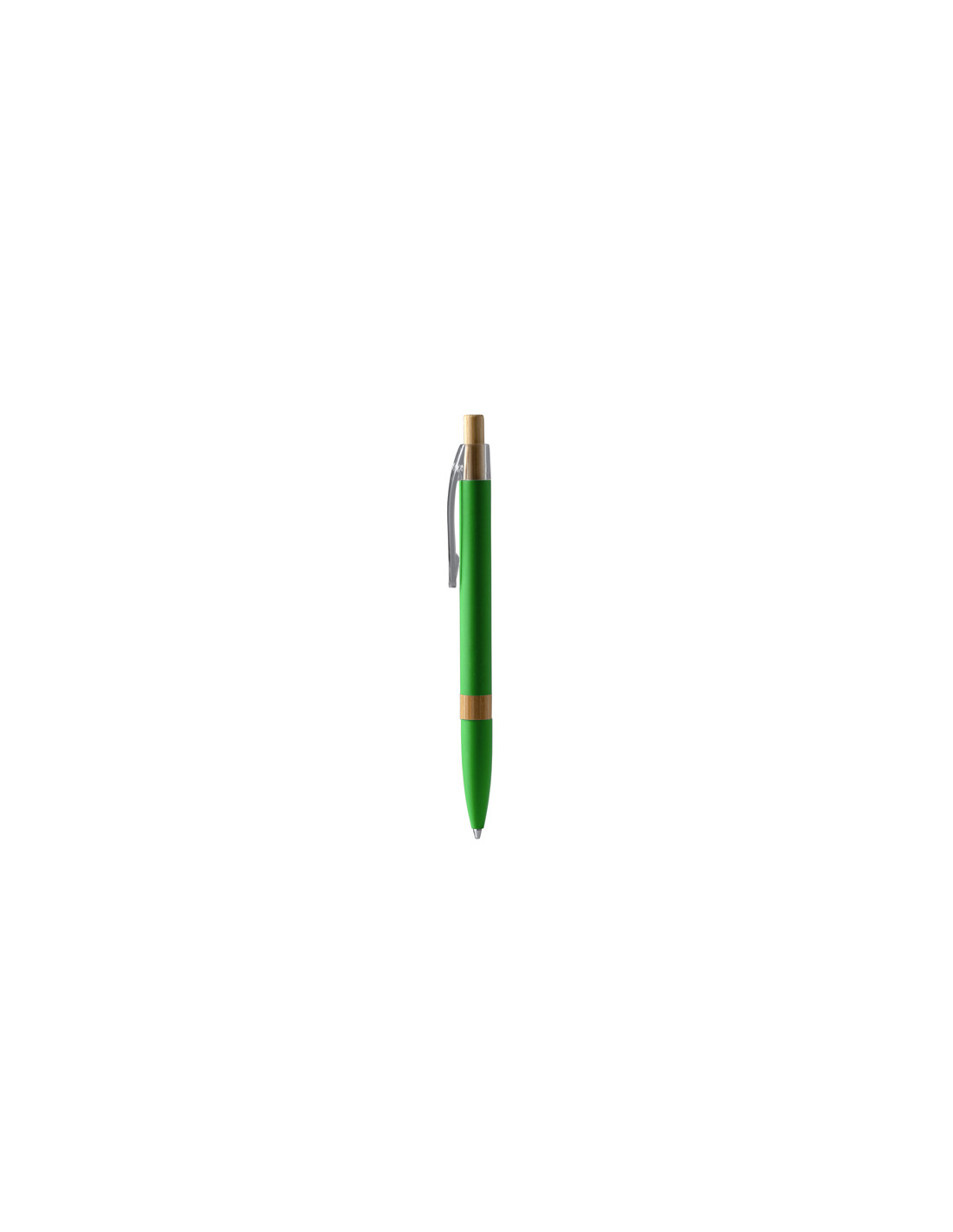Stylo promotionnel en aluminium recyclé et bambou "ASCARI" | SIP19