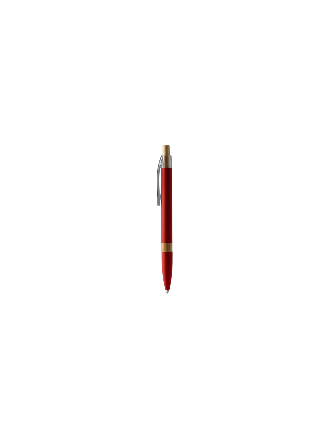 Stylo promotionnel en aluminium recyclé et bambou "ASCARI" | SIP19