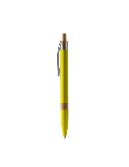 Stylo promotionnel en aluminium recyclé et bambou "ASCARI" | SIP19
