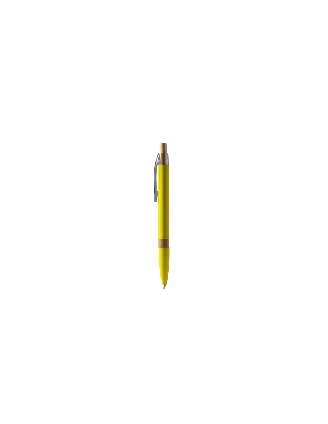 Stylo promotionnel en aluminium recyclé et bambou "ASCARI" | SIP19