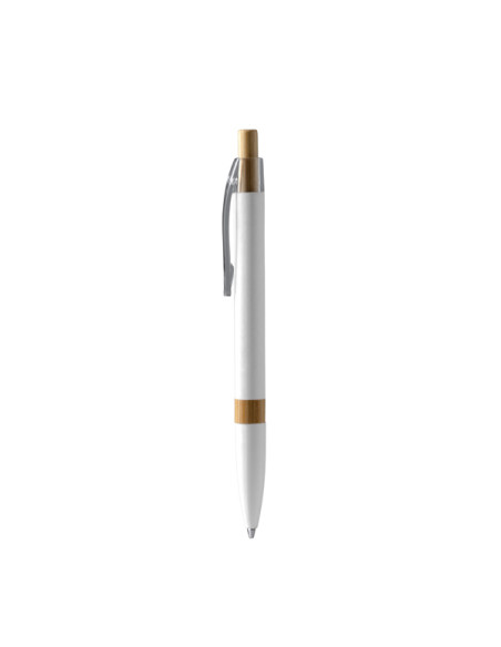 Stylo promotionnel en aluminium recyclé et bambou "ASCARI" | SIP19
