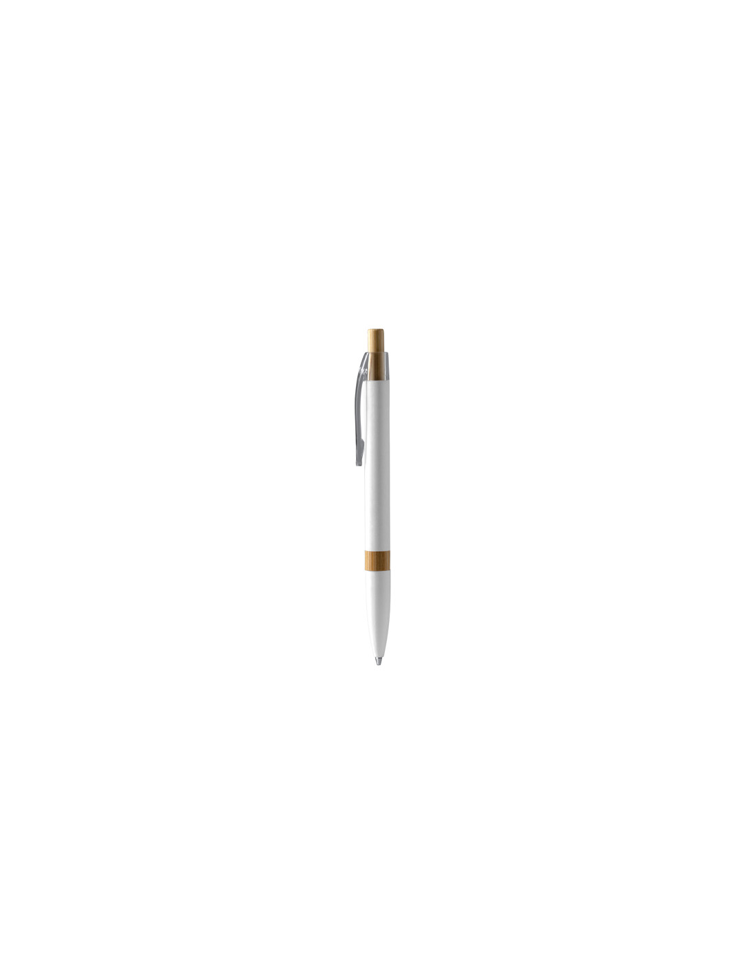 Stylo promotionnel en aluminium recyclé et bambou "ASCARI" | SIP19