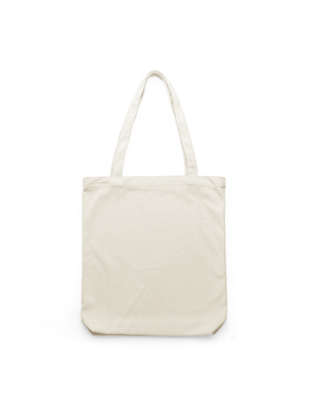 Tote bag personnalisable en tissu velours côtelé "FASLER" | SIP19