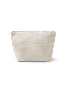 Trousse de toilette publicitaire en velours côtelé "LOTER" | SIP19