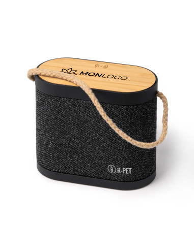 ENCEINTE BLUETOOTH PERSONNALISÉE EN RPET "BIANKI"