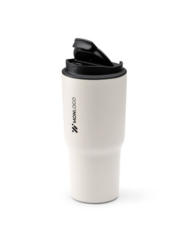 MUG ISOTHERME PERSONNALISÉ ACIER INOXYDABLE 600ML "FLIP"