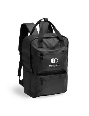 SAC À DOS PERSONNALISÉ EN SIMILICUIR 14L "RUSEL"