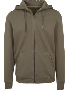 Sweat à capuche zip unisexe publicitaire coton 300g "AWAD" | SIP19