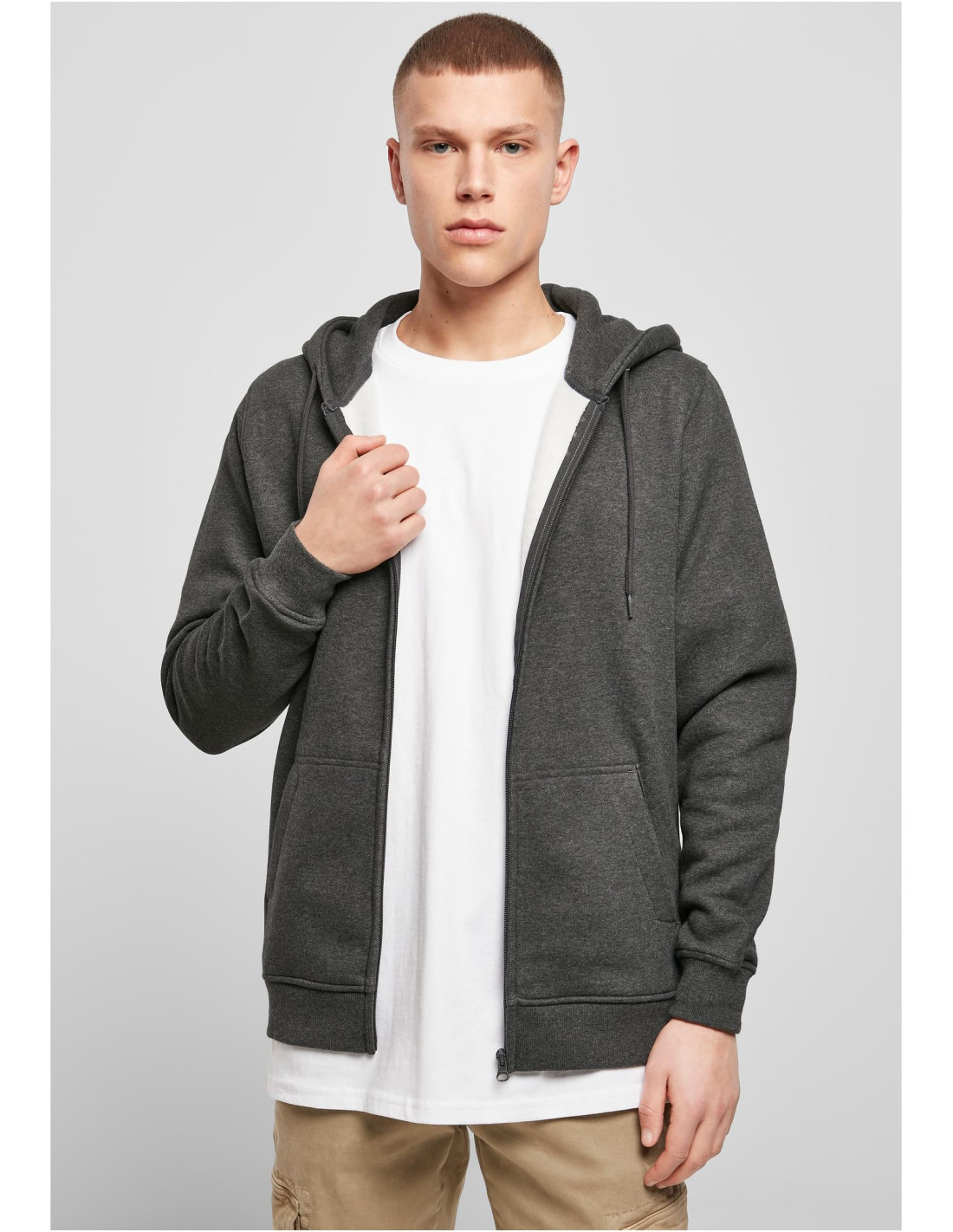 Sweat à capuche zip unisexe publicitaire coton 300g "AWAD" | SIP19