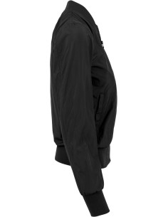 Veste bomber femme personnalisable en nylon "MURDA" | SIP19