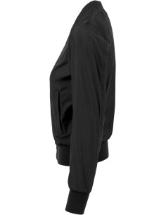 Veste bomber femme personnalisable en nylon "MURDA" | SIP19