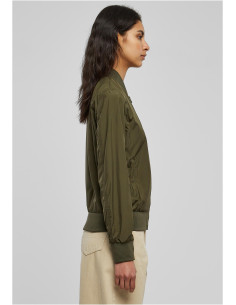 Veste bomber femme personnalisable en nylon "MURDA" | SIP19