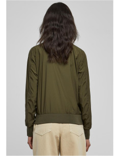 Veste bomber femme personnalisable en nylon "MURDA" | SIP19