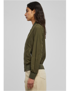 Veste bomber femme personnalisable en nylon "MURDA" | SIP19