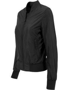Veste bomber femme personnalisable en nylon "MURDA" | SIP19