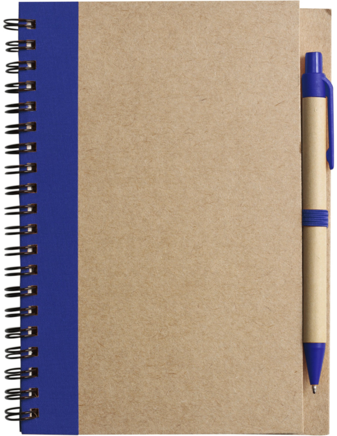 CARNET A5 ET STYLO RECYCLÉS "NINO" - Carnets personnalisés - SIP19