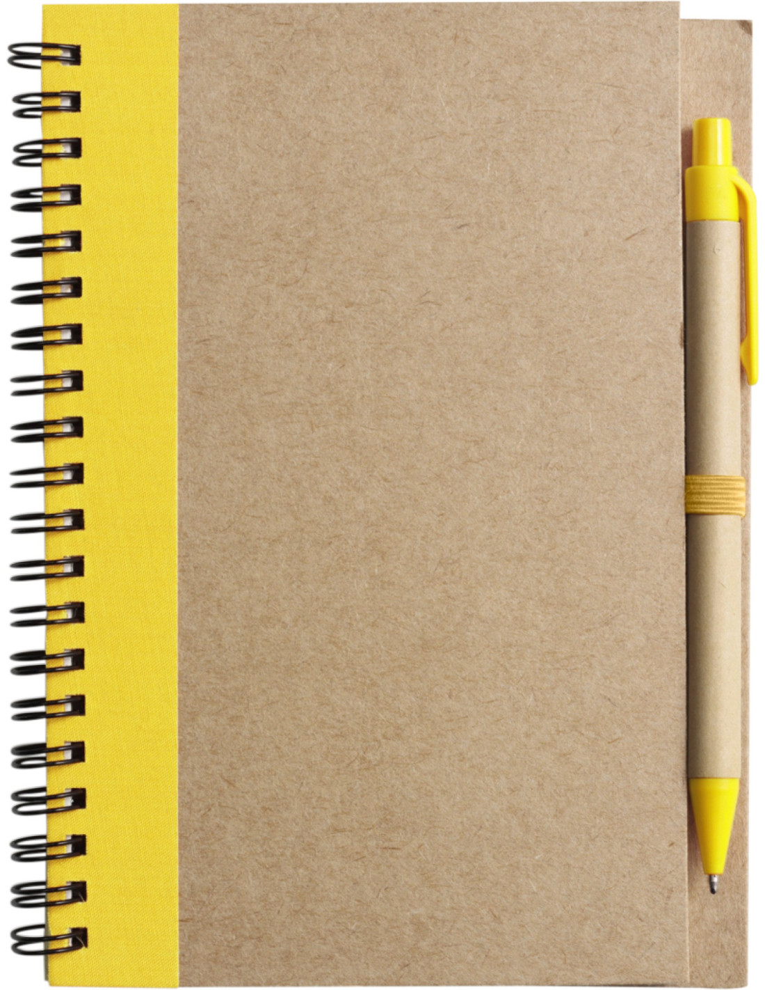 CARNET A5 ET STYLO RECYCLÉS "NINO" - Carnets personnalisés - SIP19