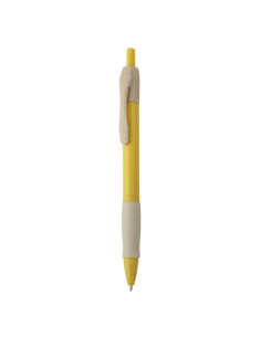 Stylo personnalisé en ABS et fibre de blé "HANA" |SIP19