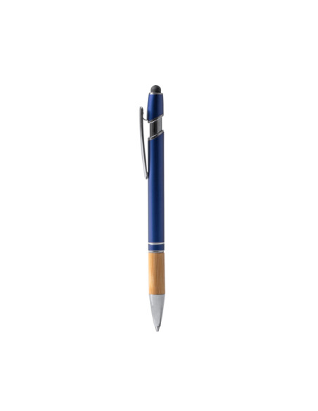 Stylo tactile personnalisé en métal et bambou "DEKEL" | SIP19