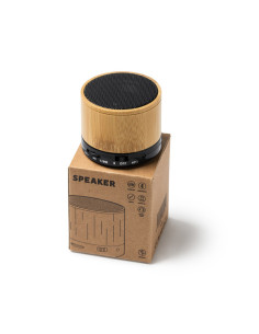 Enceinte bluetooth personnalisée en bambou "NERVO" | SIP19