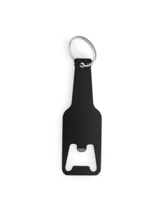 Porte-clés décapsuleur personnalisable en aluminium "STOUT" | SIP19