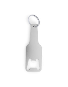 Porte-clés décapsuleur personnalisable en aluminium "STOUT" | SIP19