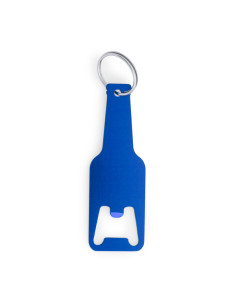Porte-clés décapsuleur personnalisable en aluminium "STOUT" | SIP19