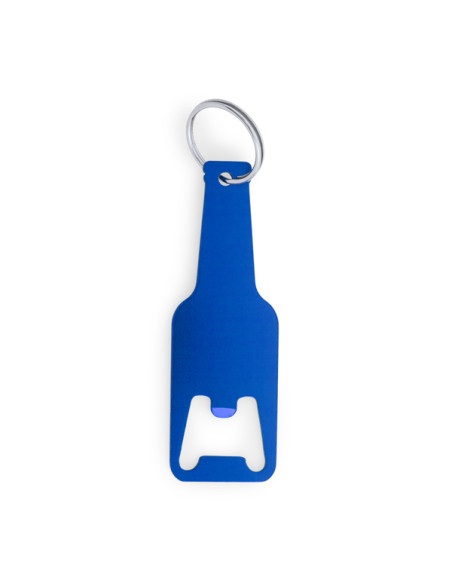 Porte-clés décapsuleur personnalisable en aluminium "STOUT" | SIP19