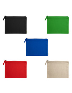 Trousse de toilette personnalisée en coton bio "DELPHIS" | SIP19
