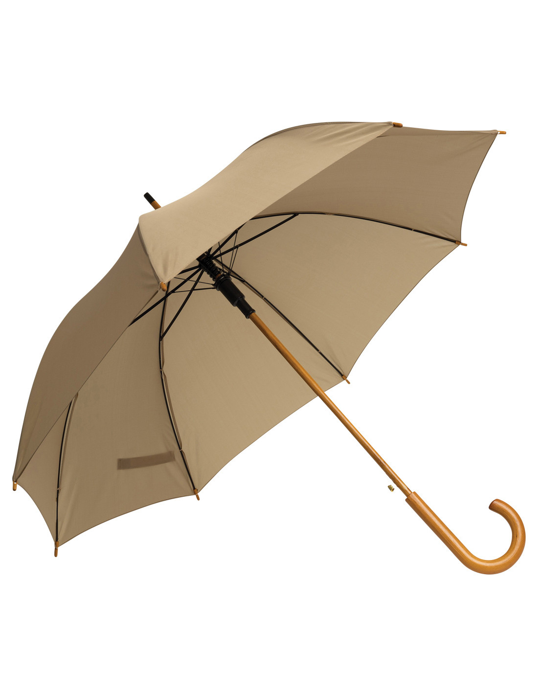 Parapluie personnalisable avec canne en bois "TANGO" | SIP19