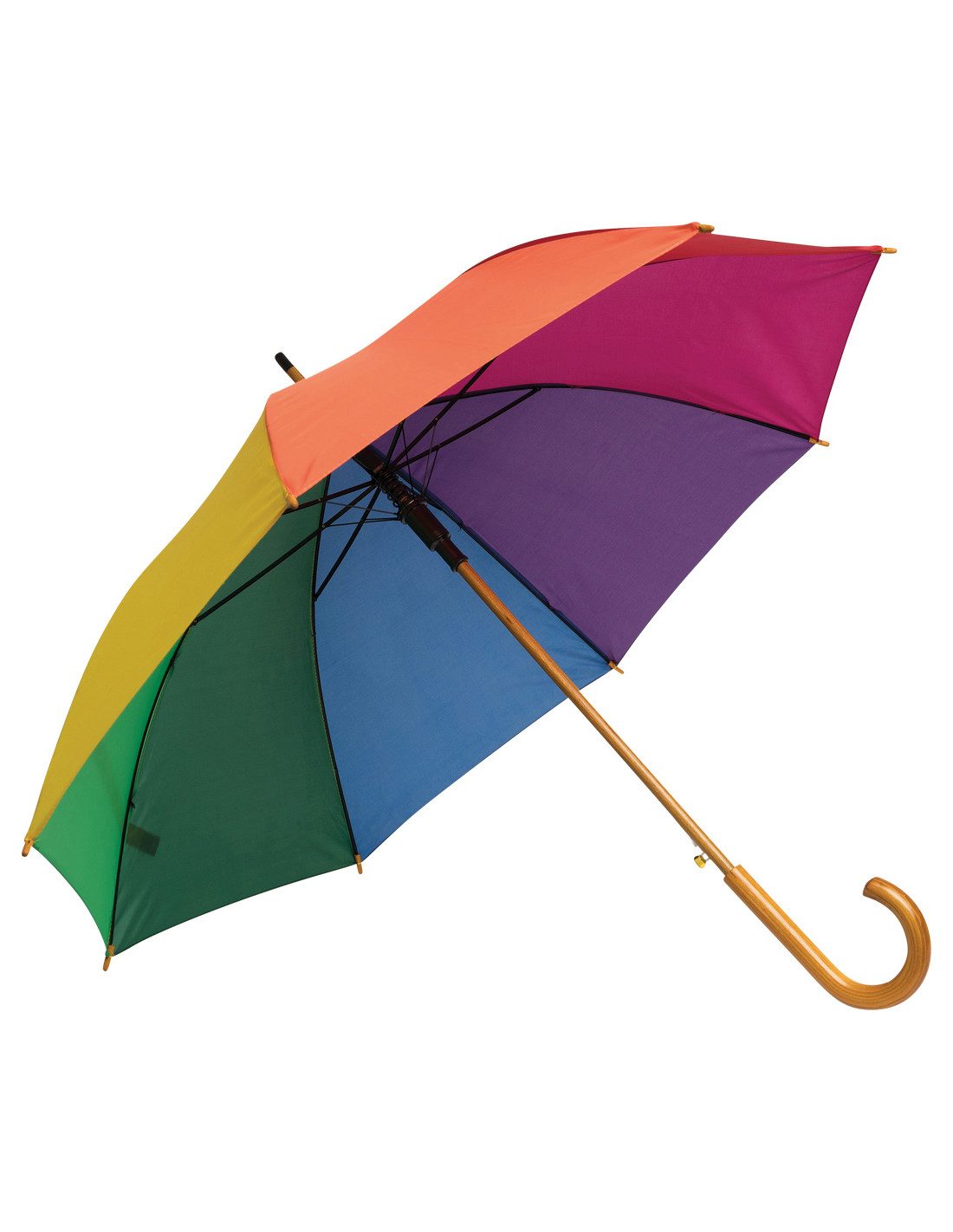 Parapluie personnalisable avec canne en bois "TANGO" | SIP19