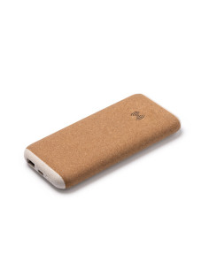 Powerbank personnalisé en liège et blé 10000 mAh "ROTOX" | SIP19