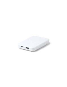 Powerbank publicitaire en bambou et abs recyclé 5000 mAh "GUNDER" | SIP19
