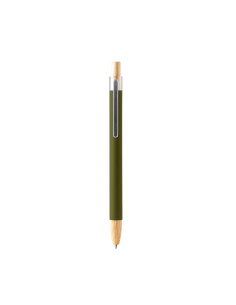Stylo personnalisé soft touch et bambou "SILMA" | SIP19