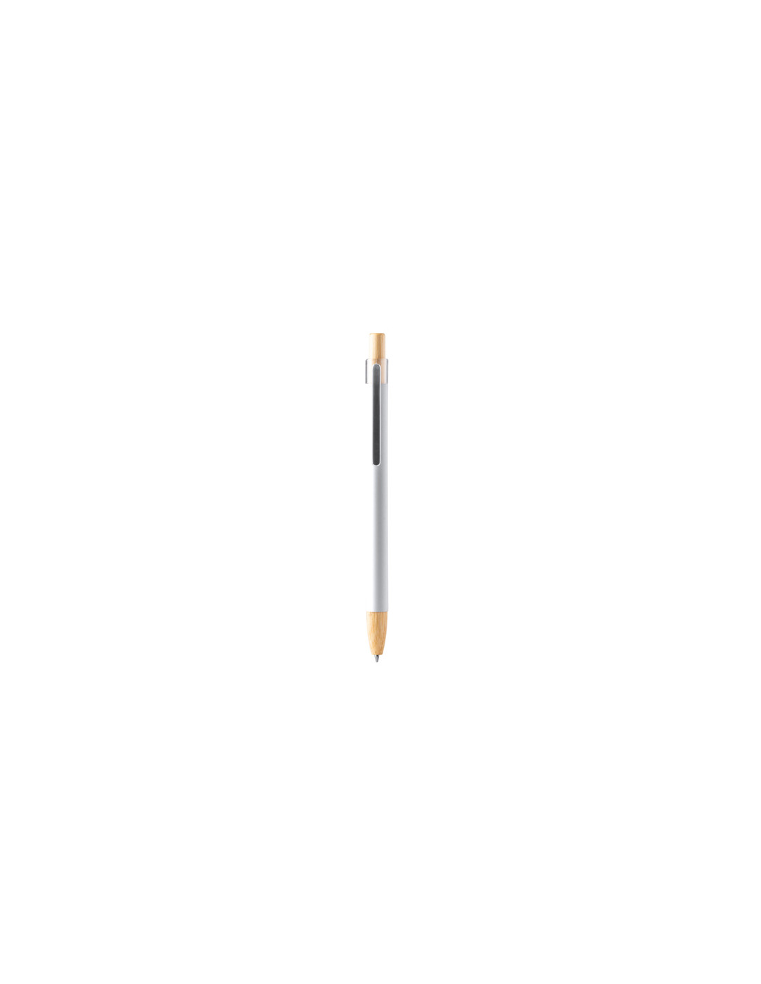 Stylo personnalisé soft touch et bambou "SILMA" | SIP19
